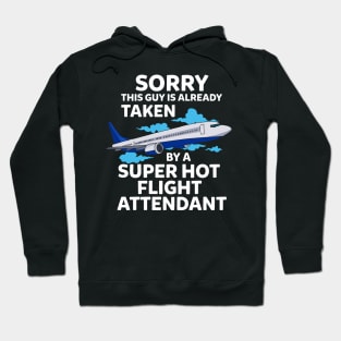 FLIGHT ATTENDANT: Hot Flight Attendant Hoodie